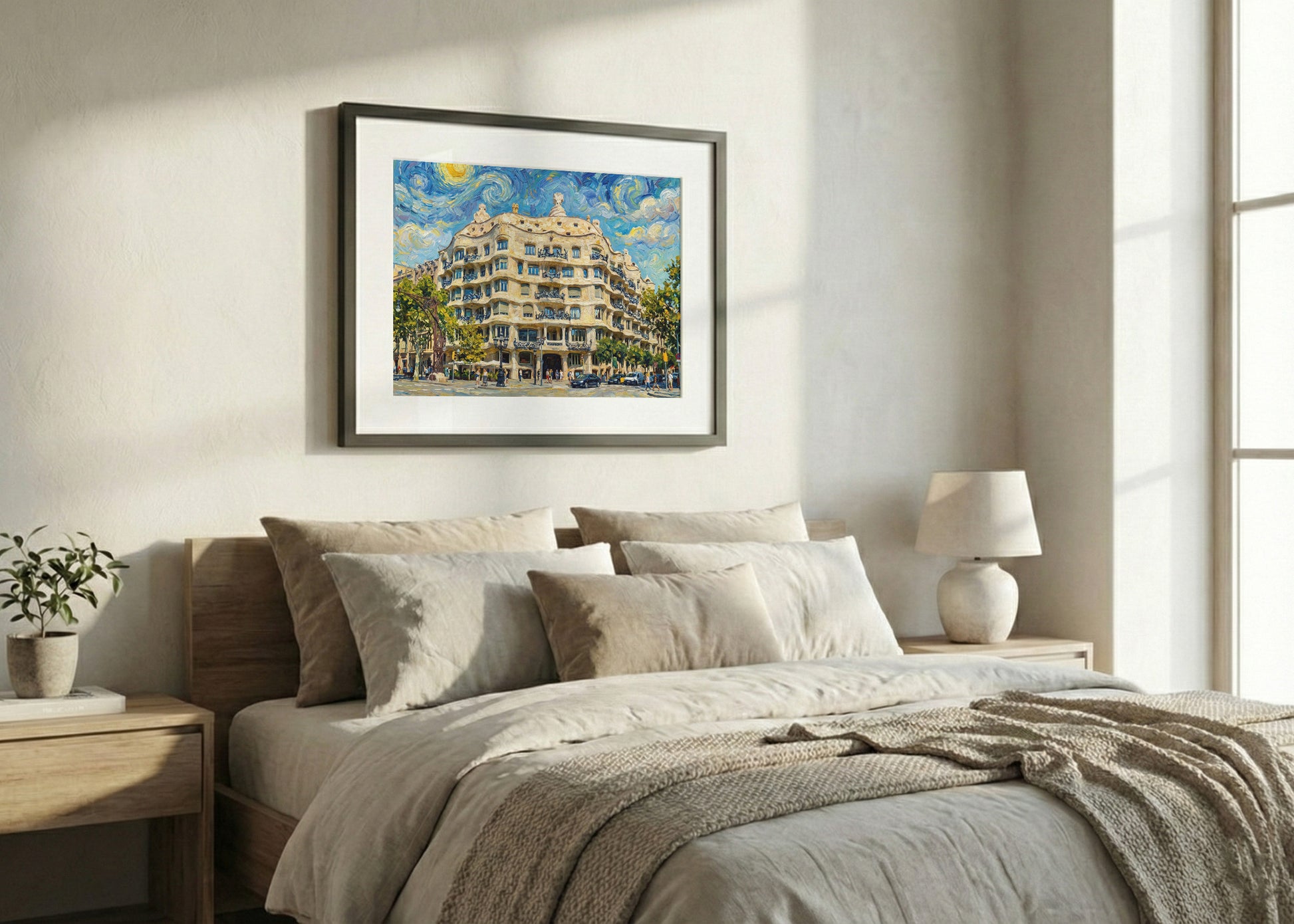 Cuadro La Pedrera - Impresionista