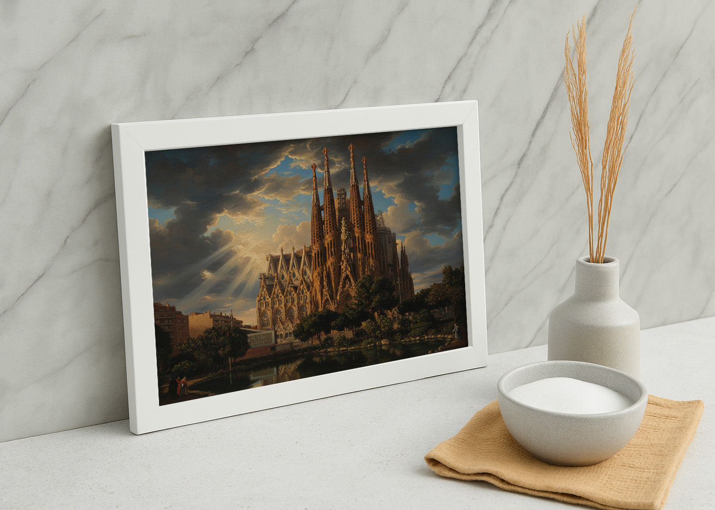 Cuadro La Sagrada Familia - Barroco