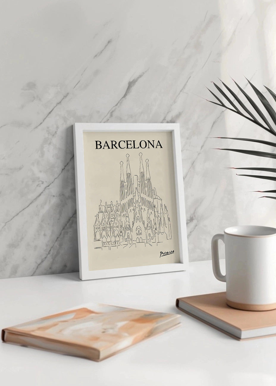 Cuadro La Sagrada Familia estilo Picasso