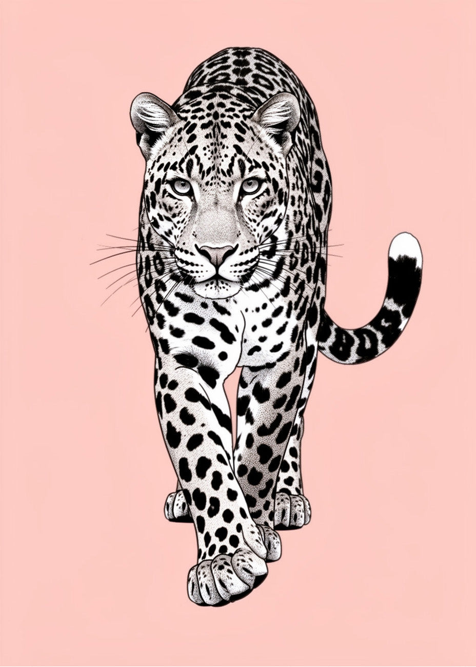 Cuadro La leoparda cool