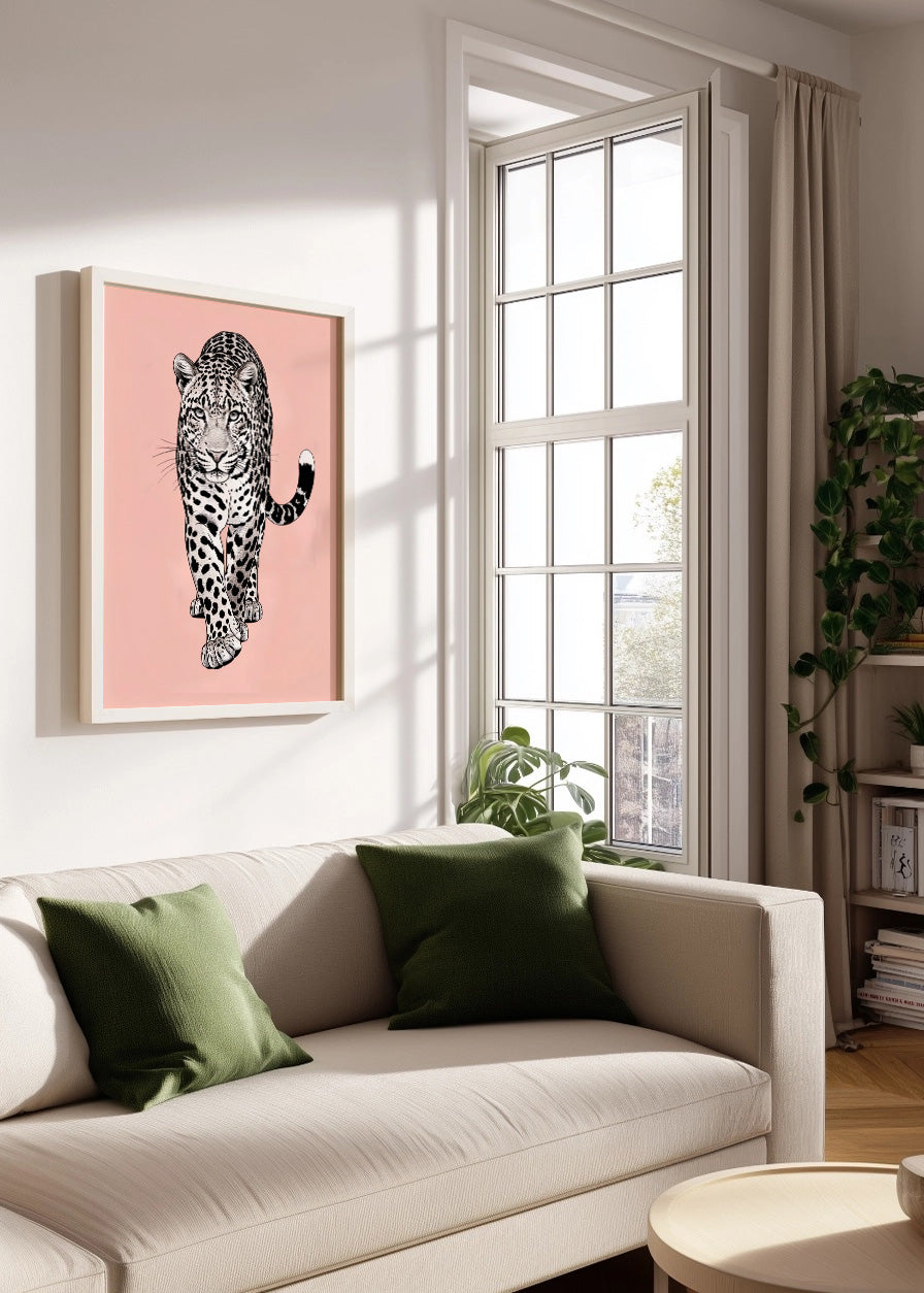 Cuadro La leoparda cool