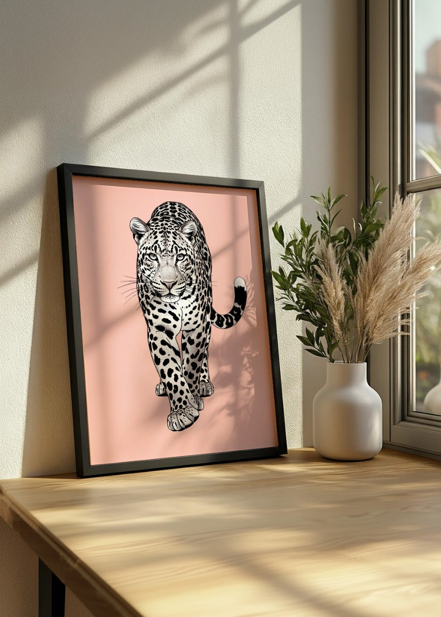 Cuadro La leoparda cool