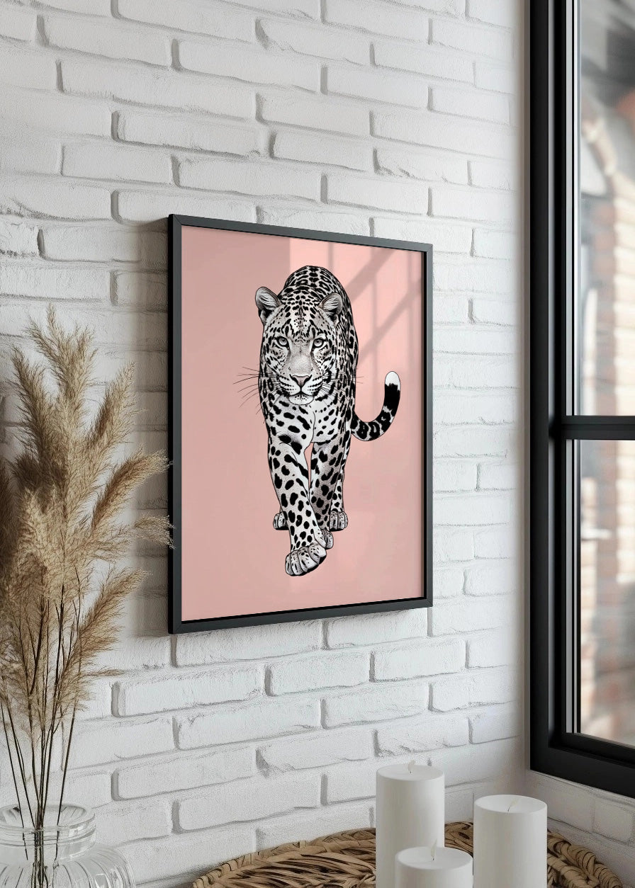 Cuadro La leoparda cool