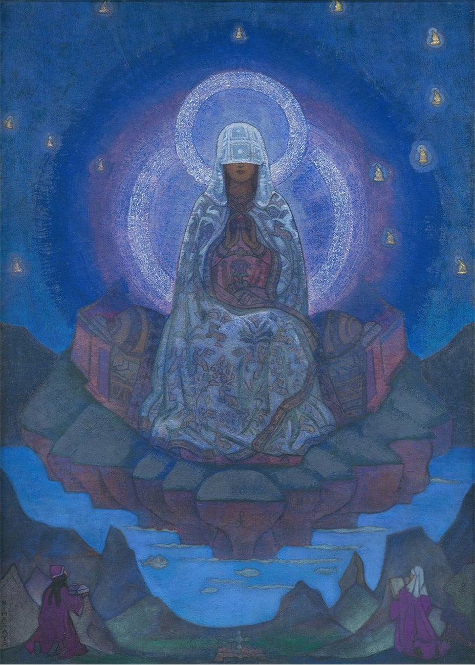 Cuadro La madre del mundo (Nicholas Roerich) as