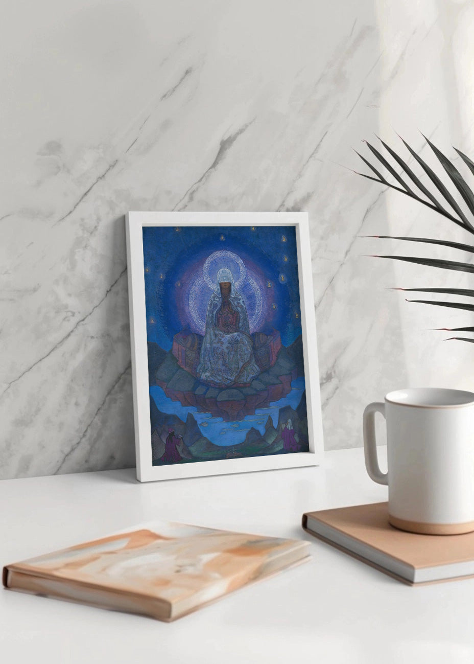 Cuadro La madre del mundo (Nicholas Roerich) as