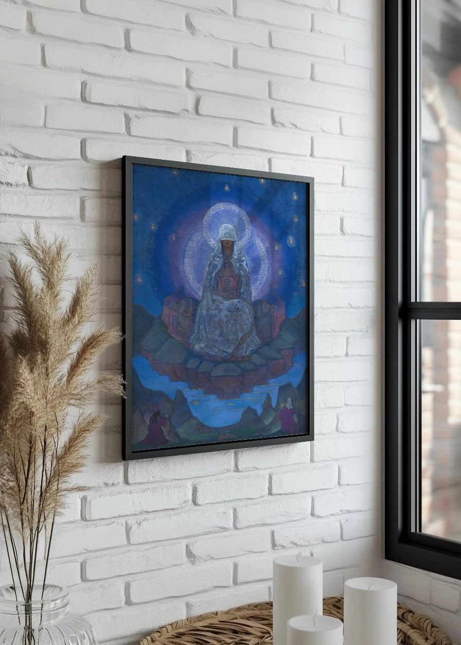Cuadro La madre del mundo (Nicholas Roerich) as