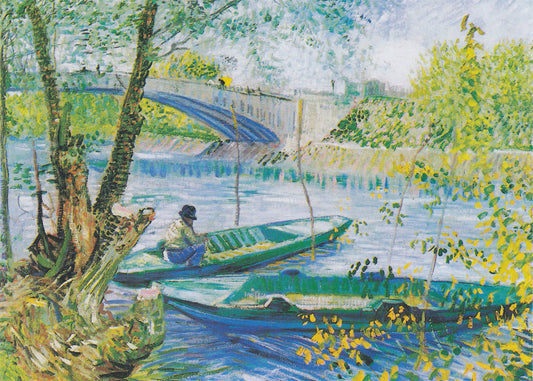 Cuadro La pesca en primavera (Van Gogh)