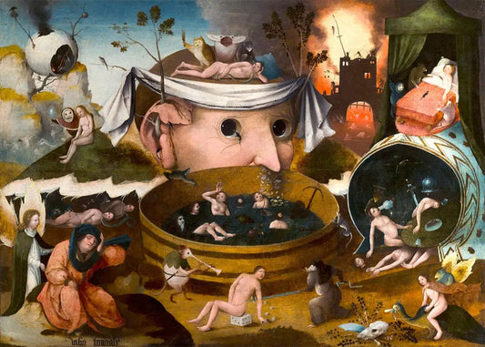 Cuadro La visión de Tondal (El Bosco)