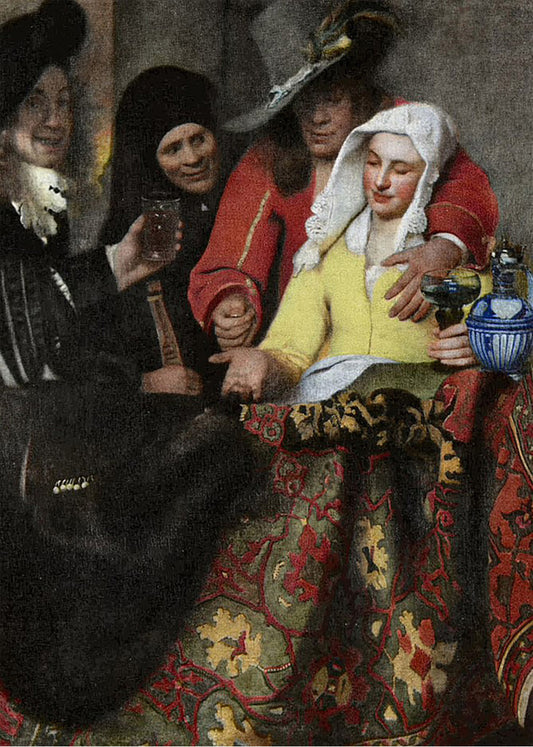 Cuadro ​La alcahueta (Johannes Vermeer)