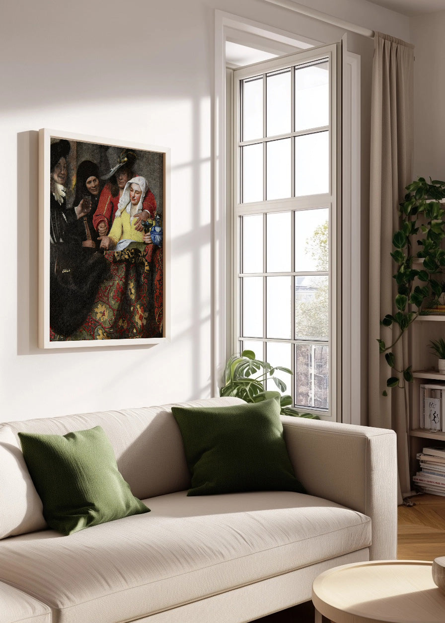 Cuadro ​La alcahueta (Johannes Vermeer)
