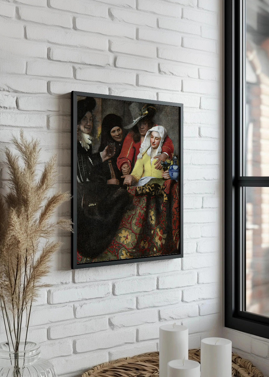 Cuadro ​La alcahueta (Johannes Vermeer)