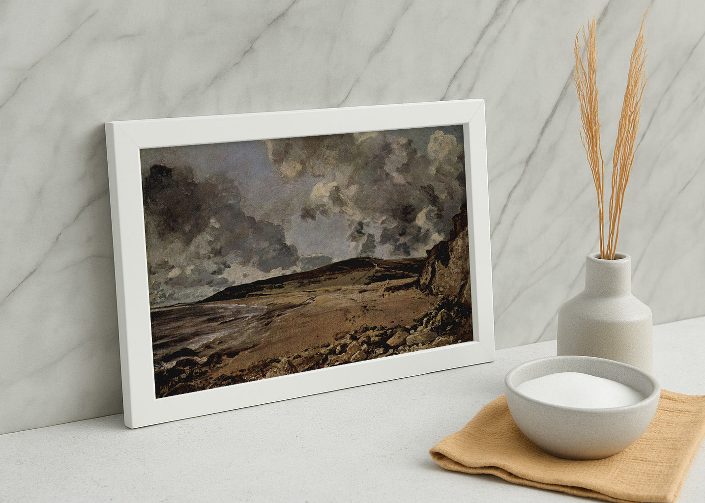 Cuadro ​La bahía de Weymouth (John Constable)