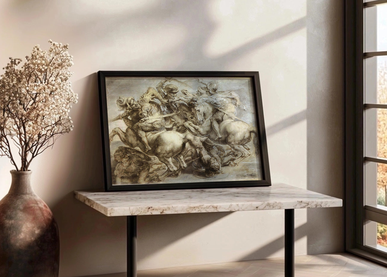 Cuadro ​La batalla de Anghiari (Peter Paul Rubens)