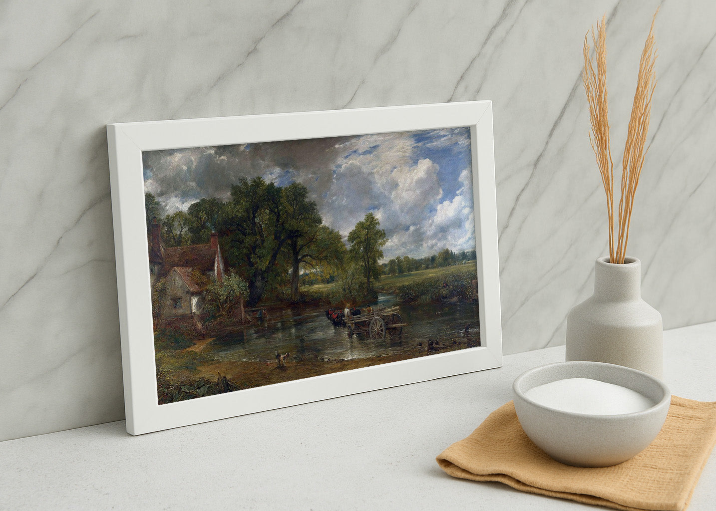 Cuadro ​La carreta de heno (John Constable)