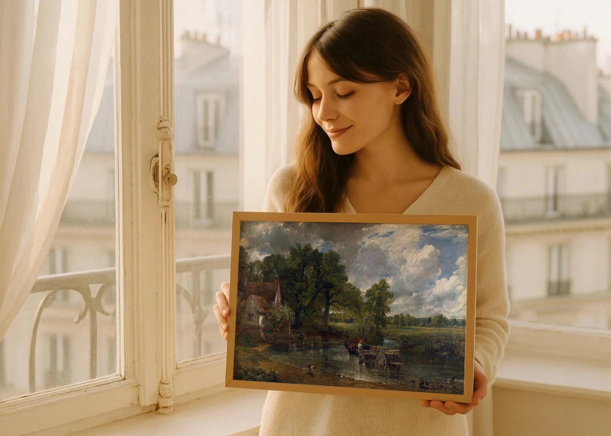 Cuadro ​La carreta de heno (John Constable)