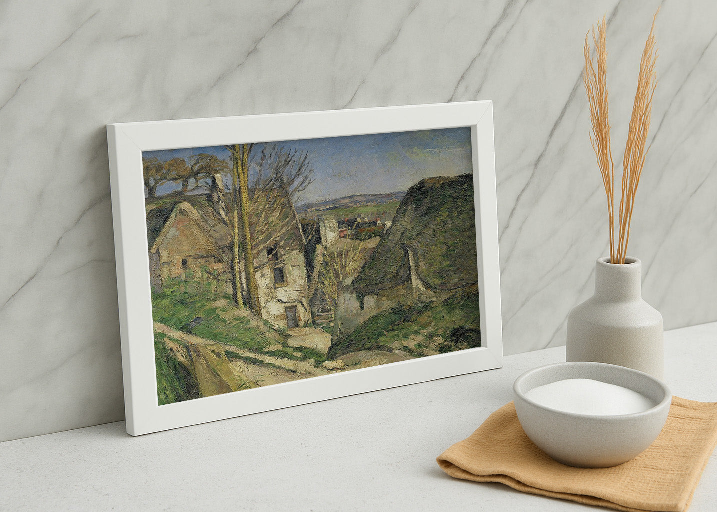 Cuadro ​La casa del ahorcado (Paul Cezanne)