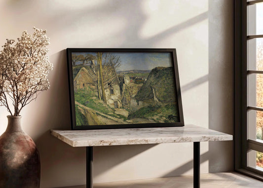Cuadro ​La casa del ahorcado (Paul Cezanne)