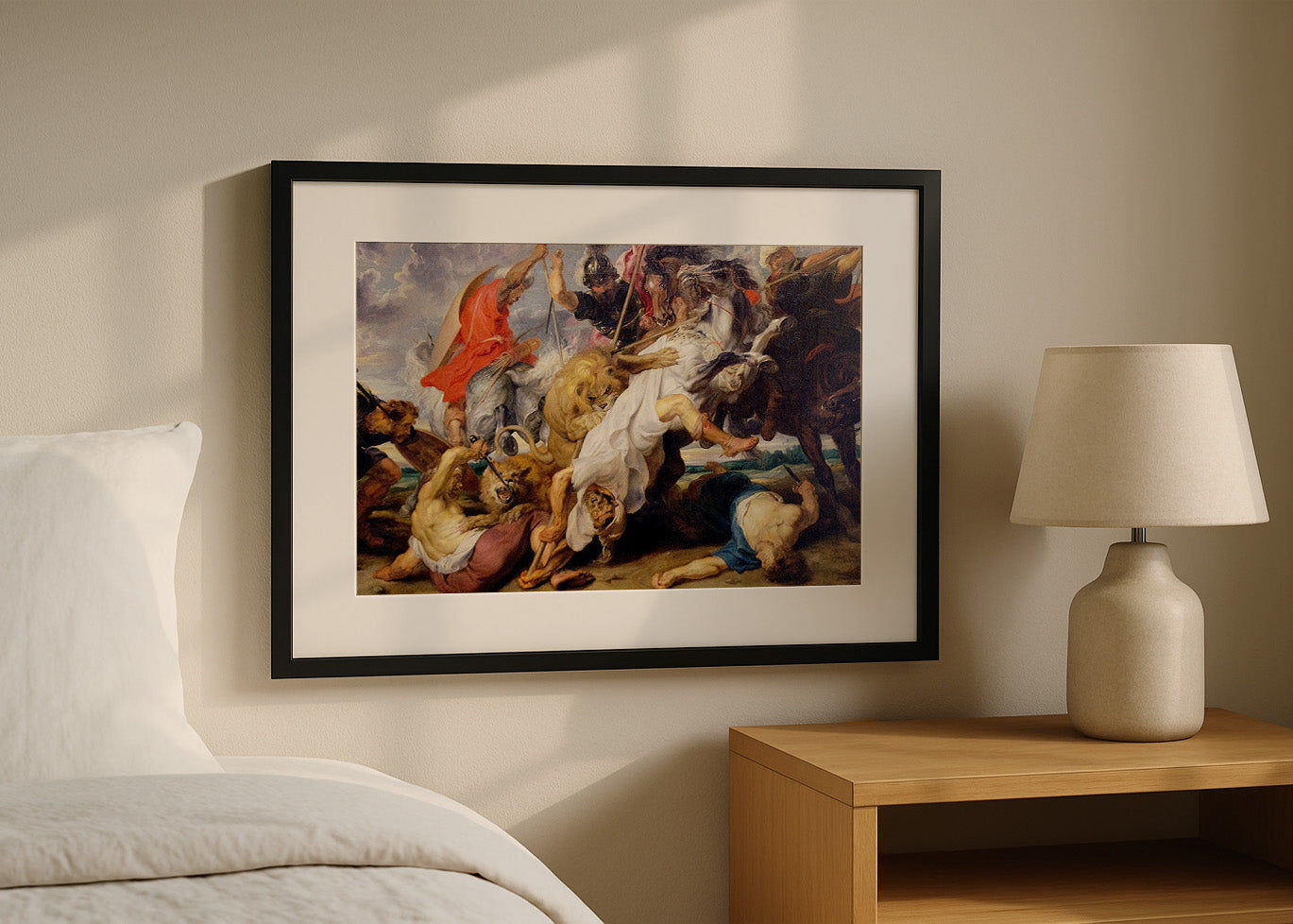 Cuadro ​La caza del león (Rubens)