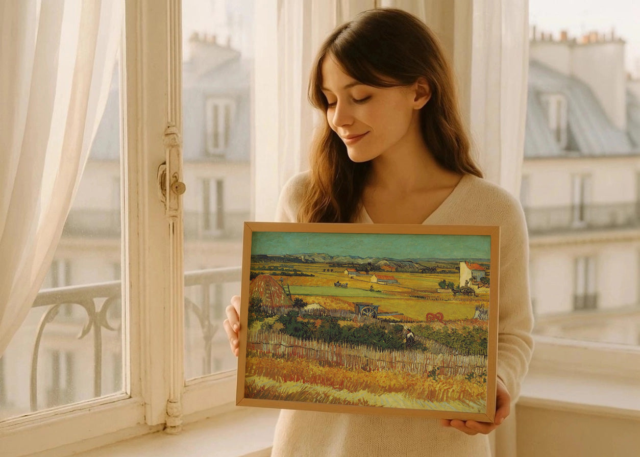Cuadro ​La cosecha (Van Gogh)
