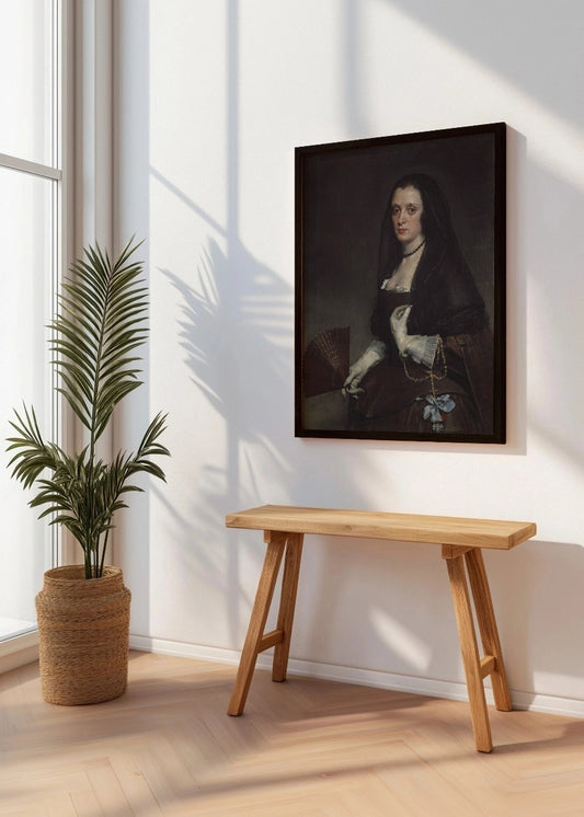 Cuadro ​La dama del abanico (Diego Velázquez)