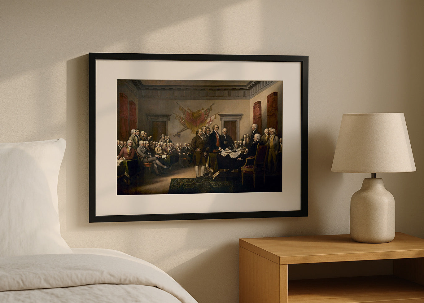 Cuadro ​La declaración de independencia (John Trumbull)
