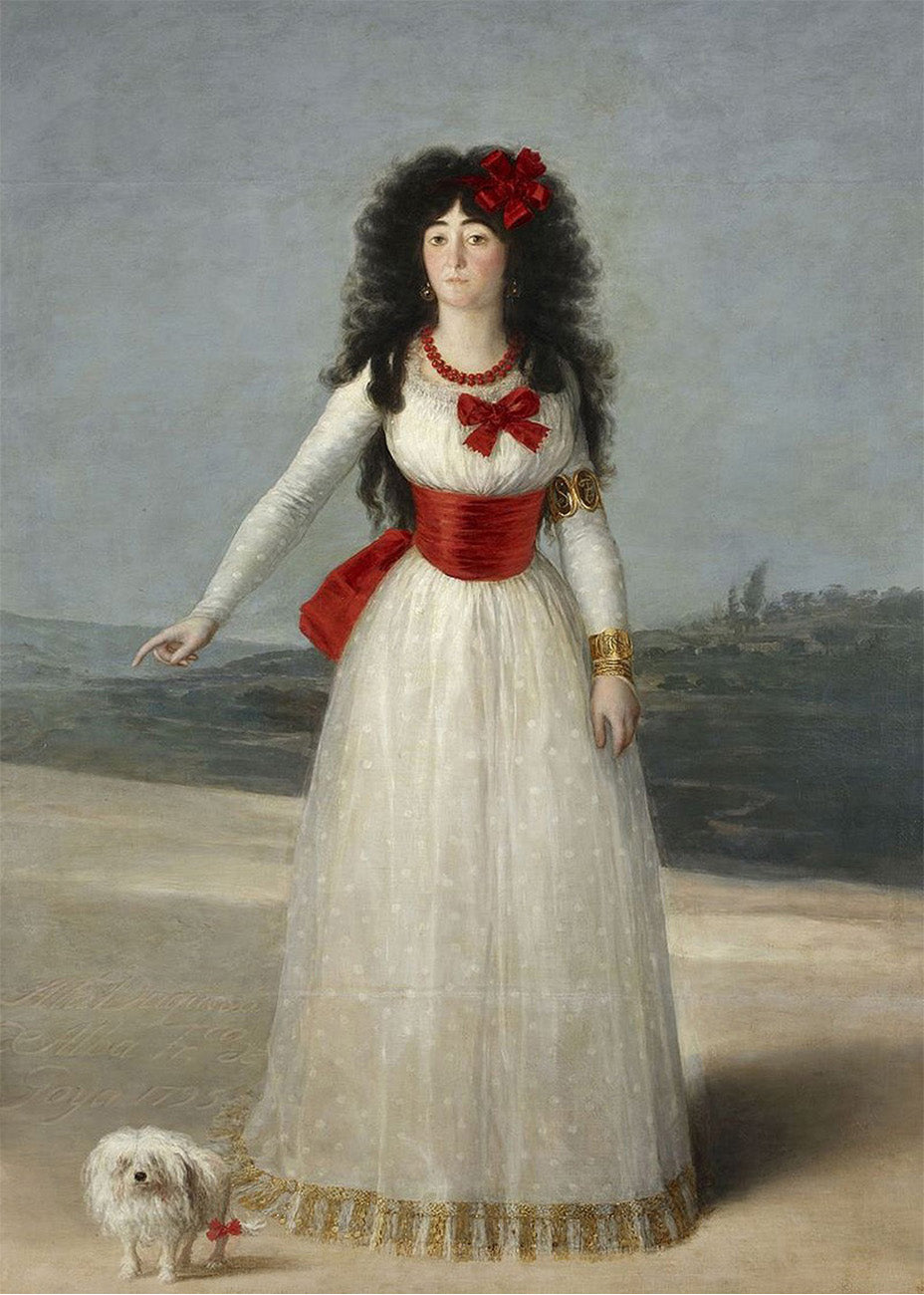 Cuadro ​La duquesa de Alba (Goya)
