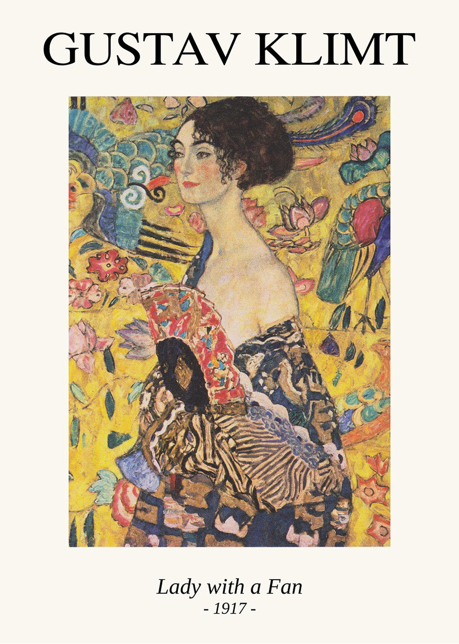 Dama con ventaglio (Klimt)