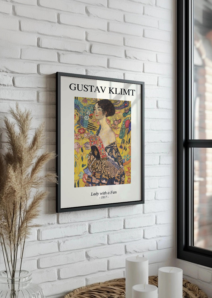 Dama con ventaglio (Klimt)