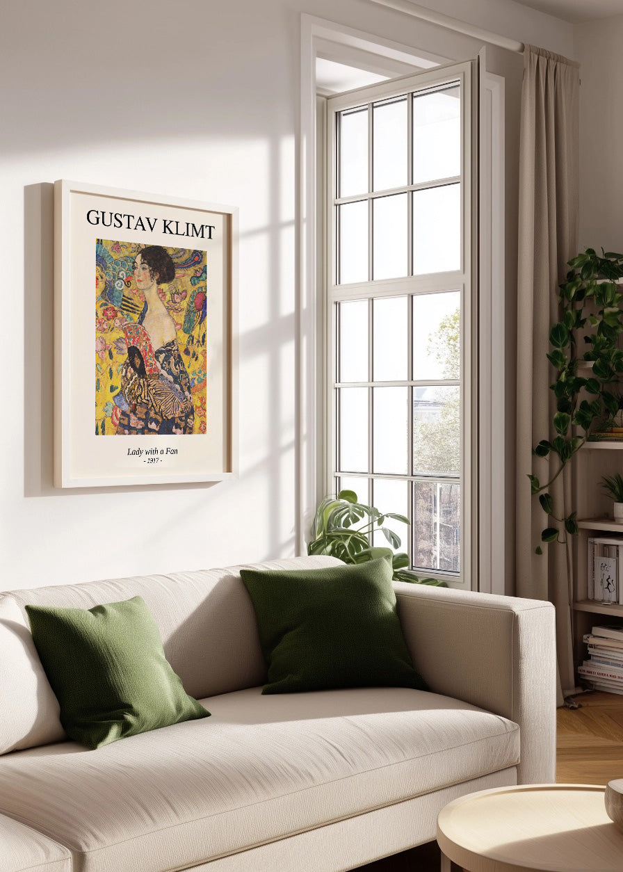 Dama con ventaglio (Klimt)