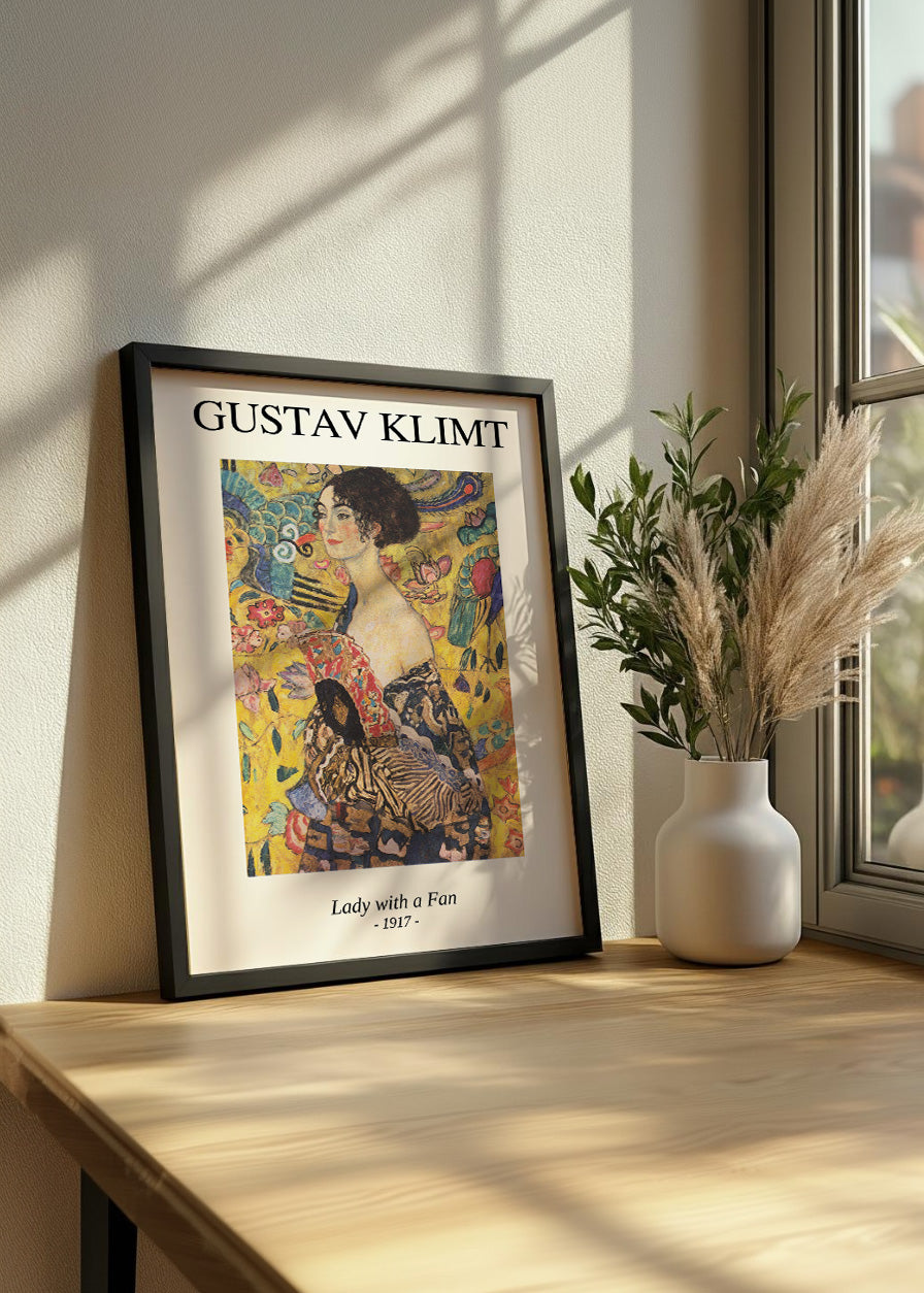 Dama con ventaglio (Klimt)