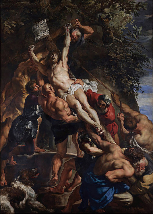 Cuadro ​La elevación de la cruz (Rubens)