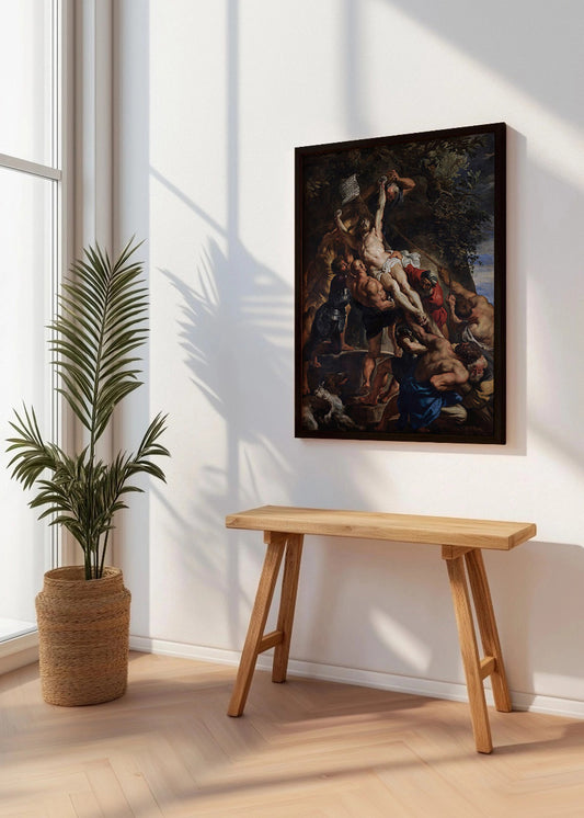 Cuadro ​La elevación de la cruz (Rubens)
