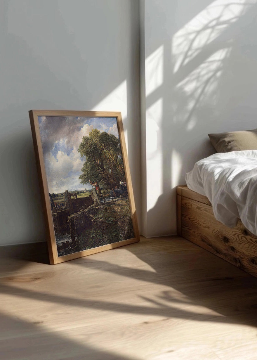 Cuadro ​La esclusa (John Constable)
