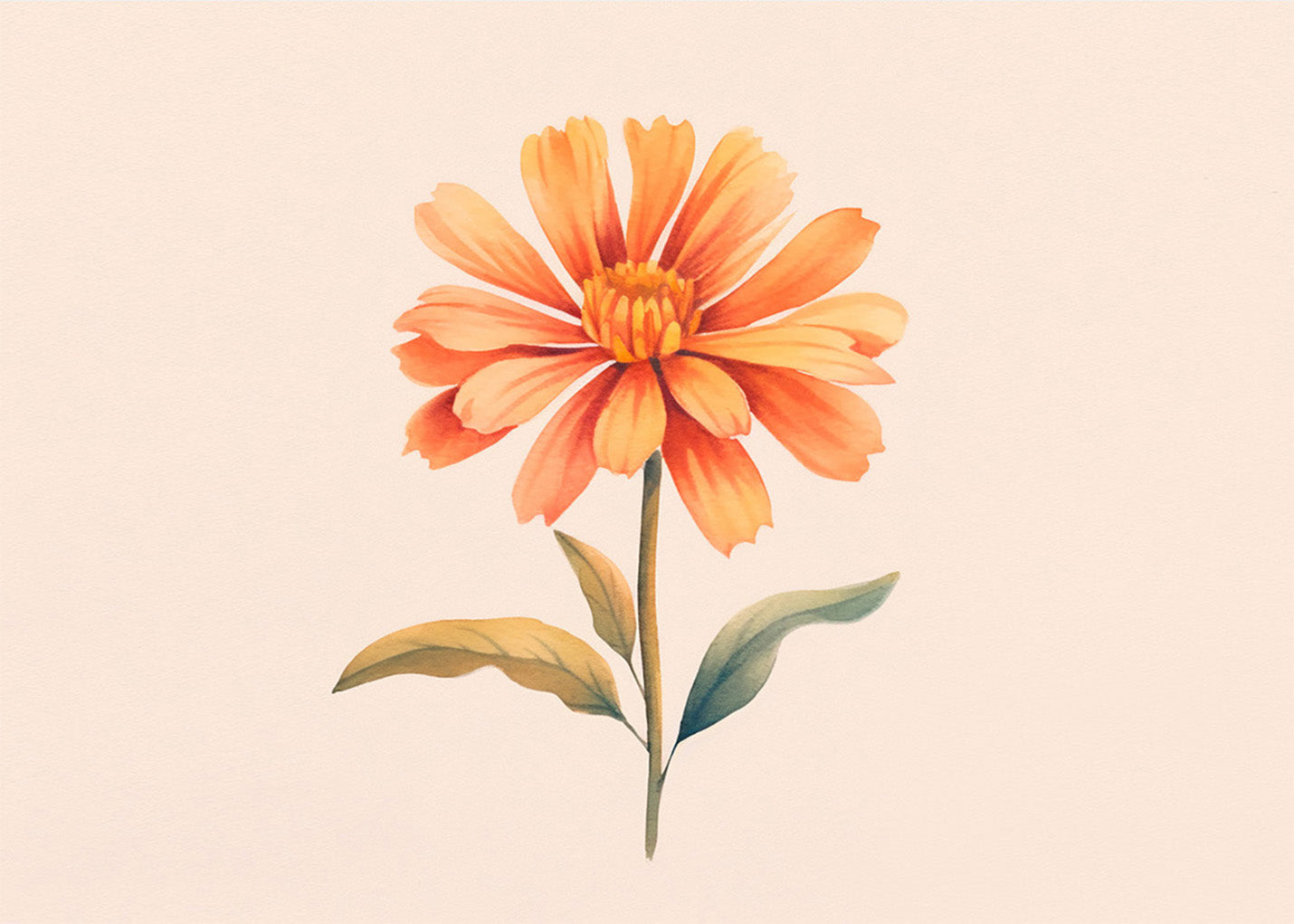 Cuadro ​La flor pastel