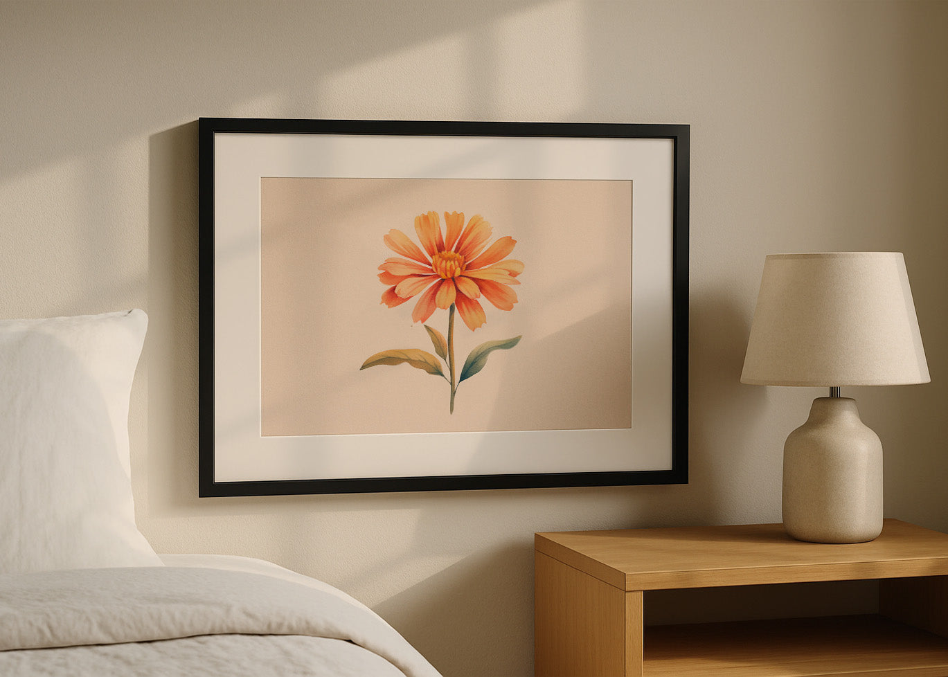 Cuadro ​La flor pastel