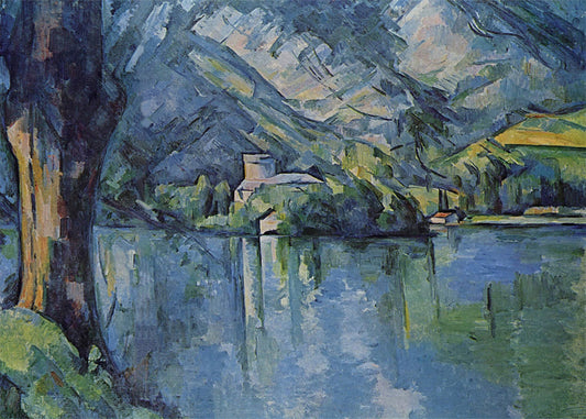 Cuadro ​Lago de Annecy (Cezanne)