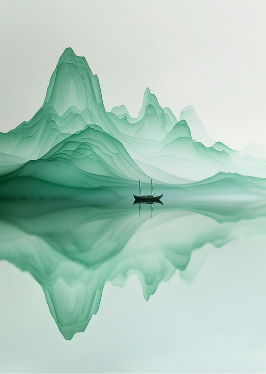 Cuadro ​Lago de la calma