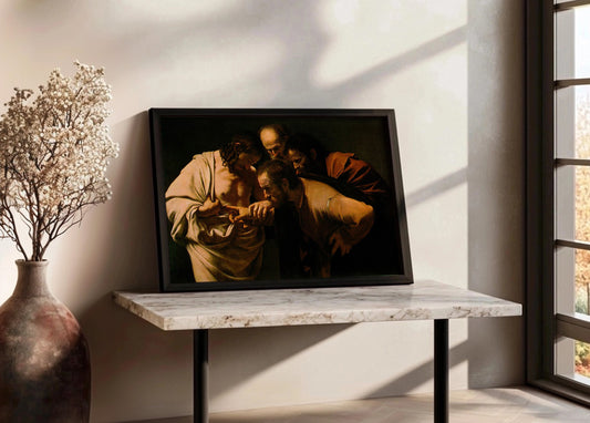 Cuadro ​La incredulidad de Santo Tomás (Caravaggio)
