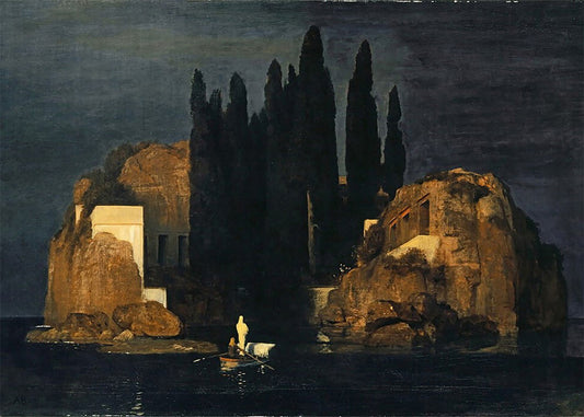 Cuadro ​La isla de los muertos (Böcklin)