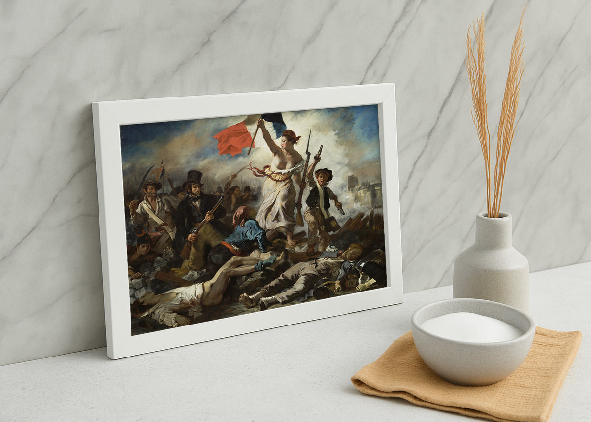 La Libertad guiando al pueblo (Eugène Delacroix)