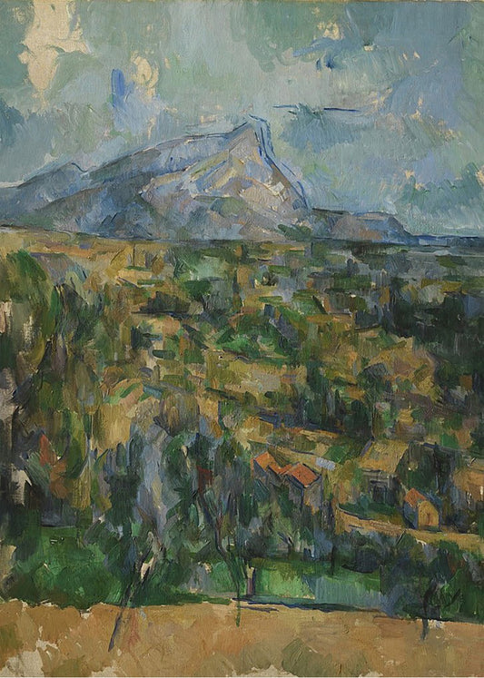 Cuadro ​La montaña Sainte-Victoire (Cezanne)
