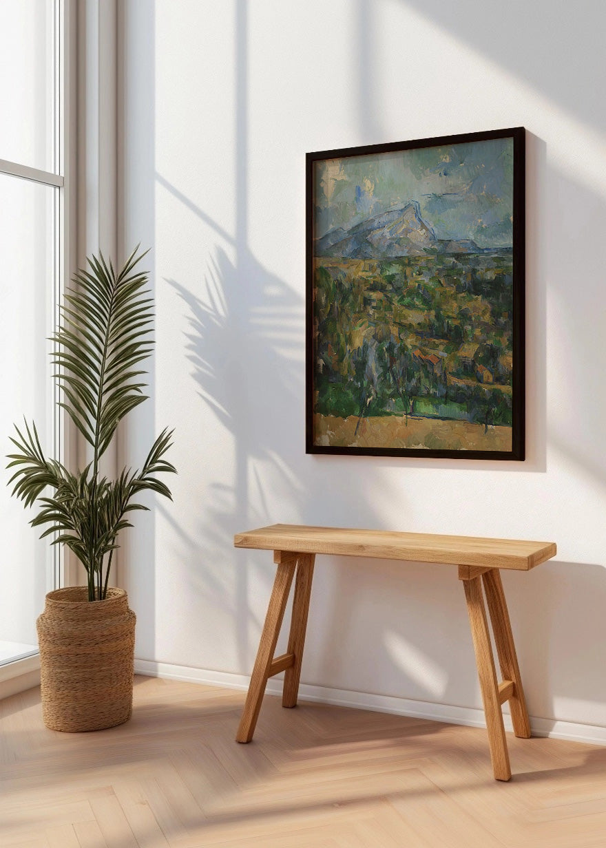 Cuadro ​La montaña Sainte-Victoire (Cezanne)