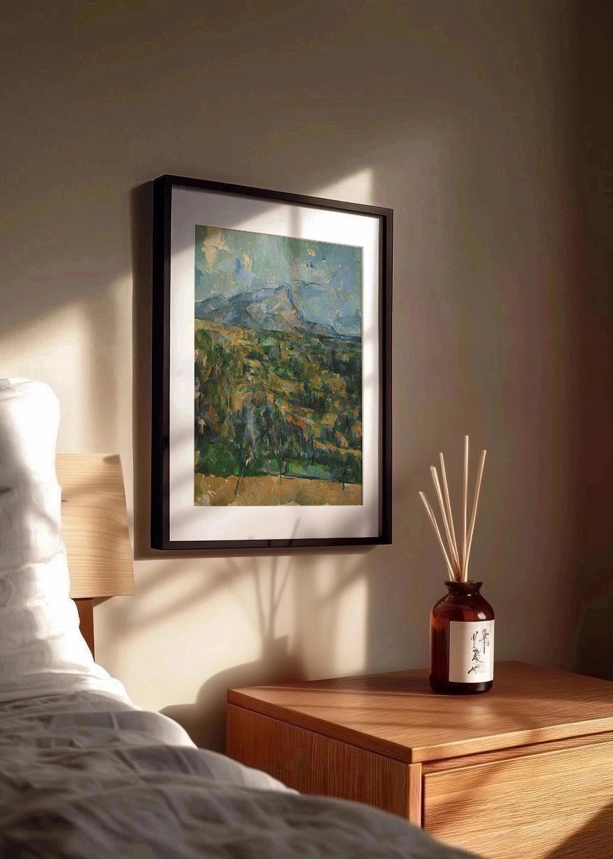 Cuadro ​La montaña Sainte-Victoire (Cezanne)