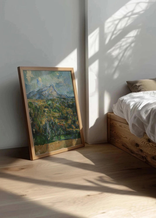 Cuadro ​La montaña Sainte-Victoire (Cezanne)