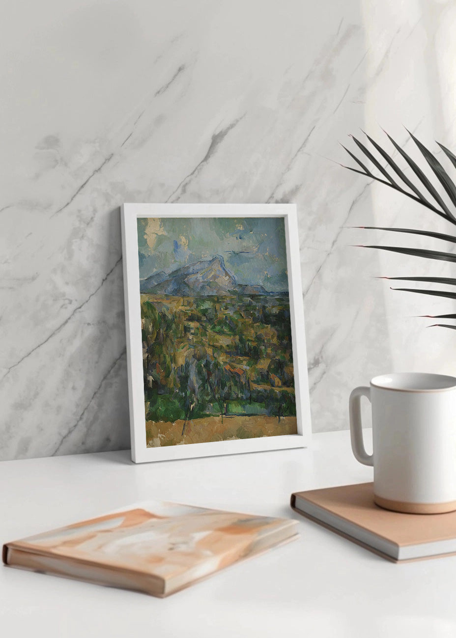 Cuadro ​La montaña Sainte-Victoire (Cezanne)