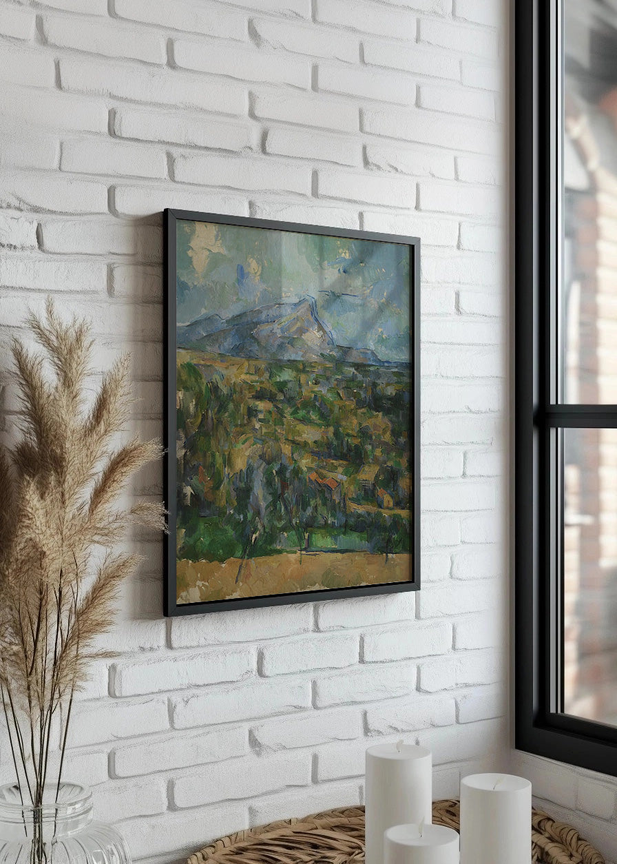 Cuadro ​La montaña Sainte-Victoire (Cezanne)
