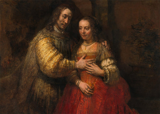 Cuadro ​La novia judía (Rembrandt)