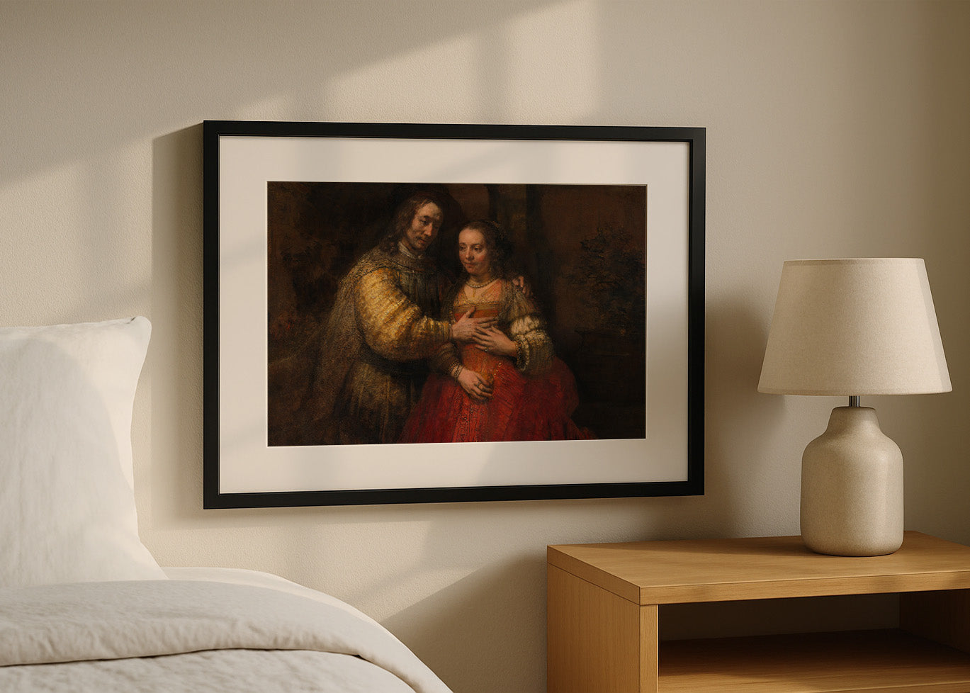 Cuadro ​La novia judía (Rembrandt)