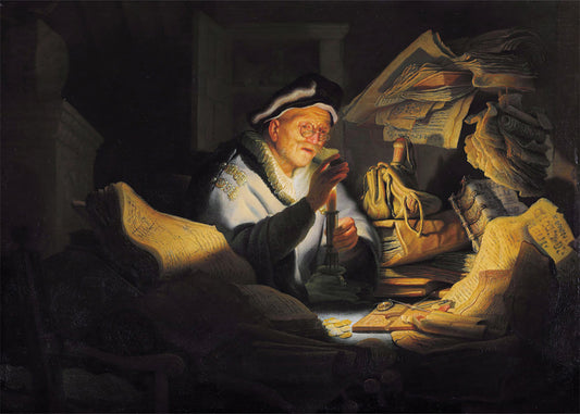 Cuadro ​La parábola del rico insensato (Rembrandt)