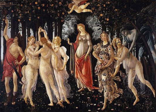Cuadro ​La primavera (Botticelli)